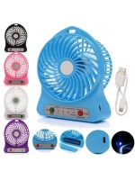Mini Masa Fanı Mini Masaüstü Fan Şarjlı Egonex