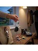 Mls Key Holder M-304 ( Renkli Metal ) Anahtarlık ( Kemer Geçmeli ) ( Çift Halkalı )*12x50