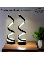 Modern Spiral Led Masa Lambası