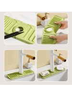 Mutfak Banyo Lavabo Kenarı Silikon Mat Gri