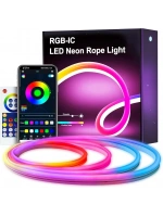 Neon Led Esnek Aydınlatma - Rgb Magıc Smart - 5 Metre Paket Ip67 - Uzaktan Kumanda + Uygulama