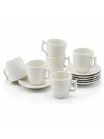 Newlife Clkn-1652-a-b-c-d-e-h ( 12pcs ) Porselen Kahve Fincanı*18