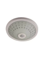 Nisaluce E-2002 Tavan Armatür ( Camlı Kafes ) ( 360° Hareket Sensörlü=5mt Algı ) ( 2 X E27 Ampul )*12