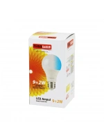 Nisaluce Eamp-074/bm ( 9+2w E27 ) ( Beyaz-mavi ) Led Ampul*10x20