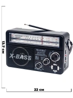 Nostaljik Radyo Waxıba Nostaljik Radyo Bluetooth Fm Usb Xb-2301rt
