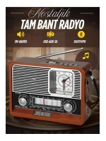 Nostaljik Radyo Yage Yg-892 Nostaljik Radyo Bluetooth Fm Usb