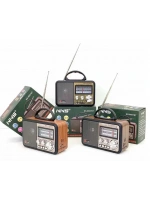 Nns Ns-8897 Orta Boy Retro, Nostaljik, Ahşap Tasarım Radyo
