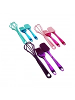 Okyanus Home-26011977 Oky-071 ( 3pcs ) Mutfak Seti ( Çırpıcı & Spatula & Fırça )*12=k