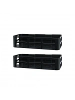Omaş Om-1830 ( 2 Pcs ) Plastik Banyo Duş Rafı ( Yapışkanlı Montaj ) ( 12x27x6.5cm)*18=k