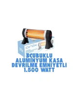 Onix Masa Altı Elektrikli Isıtıcı Soba 1500 Watt