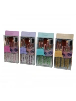 Orange Pabibrow Makeup Brush Org-039 ( 5pcs ) Makyaj Fırça Seti*12x40