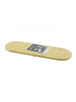 Pablıto Home Pbt-058 ( Oval ) ( 15x44x1.5cm ) Ahşap Bambu ( 3 Mini=1cm Ayaklı ) Sunum Tepsisi*24