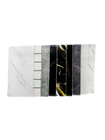 Pablıto Home Pbt-170 ( 4pcs ) ( Düz & Köpük Panel ) ( Mix Mermer Desen ) Yapışkanlı Duvar Kağıt ( 30x60cm )*60=k