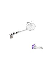 Pablıto Home Pbt-228 ( 14 ) ( Saplı ) Metal Çelik Kevgir*10x20