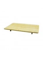 Pablıto Home Pbt-341 ( 40x60x7cm ) Ahşap Bambu Kesme Tahtası Kesim Panosu ( Ayaklı Sofra )*6