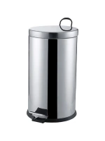 Pedallı-709 ( 16lt ) Krom Metal Çöp Kovası 709*4