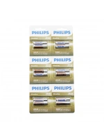 Phılıps ( Alkaline İnce & Aaa & 1.5v ) Pil ( 12pcs= 2li X 6 )*1x24