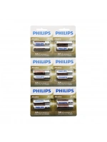 Phılıps ( Alkaline Kalem & Aa & 1.5v ) Pil ( 12pcs= 2li X 6 )*1x18