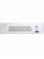 Platoon Pl-374 K-06 Beyaz Dock Wıreless Kablosuz Klavye Mouse Set*30