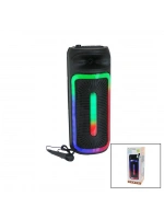 Platoon Pl-4127 Karaoke (mikrofonlu) Wireless Hoparlör & Speaker (ışıklı) (usb Şarjlı) (dc 5v & Tf & Aux) ( 8 Inch )*6
