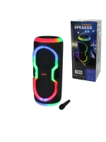 Platoon Pl-4145 Karaoke (mikrofonlu) Wireless Hoparlör & Speaker (ışıklı) (usb Şarjlı) (dc 5v & Tf & Aux) ( 2x8 Inch )*6