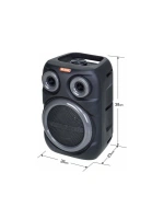 Platoon Pl-4671 ( 8 ) Speaker Hoparlör ( Bluetooth ) ( Wıreless Speaker ) ( 5 Farklı Işıklı ) ( Usb & Bluetooht & Dc 5v )25w*8