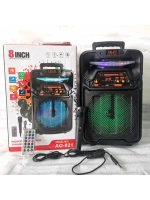Platoon PL-4680 Bluetooth/Sd/Usb Girişli 8Kumandalı Işıklı Müzik Kutusu