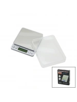 Plt Power I-2000 1-2000 (3000gr/0.01gr) (mini=10.5x13cm) Hassas Tartı & Terazi ( Şeffaf Pls.kapaklı & Pilli= 2pcs İnce)*50