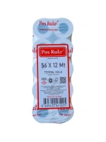 Pos Rulo Termal Yazar Kasa Ve Pos Rulosu 56 Mm X 12 M 10lu 1 Paket