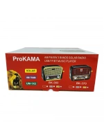 Prokama Bk-370 Nostaljik Tasarım Güneş Enerjili Radyo