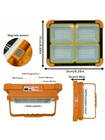 Prokama Ledli Solar Projektör 100w Bk-100w