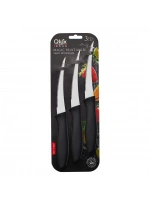 Qlux Bsf-00866 Magıc ( 3pcs ) ( Tırtırlı ) Meyve Bıçak*30