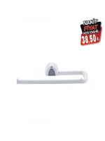 Qlux L-00108 Kağıt Havlu Asacak ( Beyaz Plastik ) ( Yapışkanlı & Duvara Monte )*36