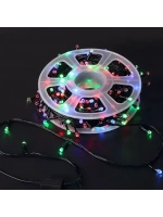 Renkli Vip Profesyonel 25 Metre Renkli Led Işık 220v Fişli Renkli