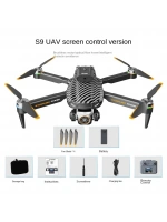 S9 Pro 4k Kamera Drone Uzaktan Kumandalı Katlanabilir, Rc Drone
