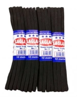 Sağlam Huzur ( Siyah ) ( Yassı ) No-1 10mt Don Lastik*20x25