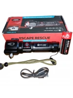 Şarjlı El Feneri Yüksek Güçlü Led Işık Usb İle Şarj Escape Rescue