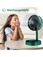 Şarjlı Masaüstü Fan Usb Şarjlı Mini Fan