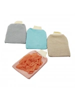 Scrubber Gloves Yakut-12623 ( Peeling & Tüllü ) ( Eldiven ) Vücut Kesesi & Banyo Lifi*12x20