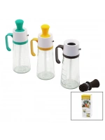 Seasoning Bottle Enf-426 (cam) Yağdanlık (silikon Fırçalı Tıpa) (pls.kapak & Kulp) (ölçekli & 630ml)*40