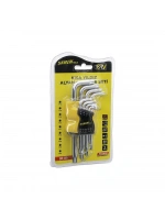 Segasan Cr-v Lrd-13 ( 9pcs ) İyi Crv Kısa Yıldız Alyan Torx Key Set*144