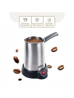 Sinbo Scm-2958 (çelik) Elektrikli Cezve (türk Kahve Makinesi & 6fincan=400ml)( Çift Yönlü Dökme Ağız )(360° Dönebilen Taban)*8