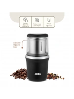 Sinbo Scm-2997 (krom Kenar) Kahve & Baharat Öğütücü (çelik Bıçak & Ö.haznesi=100gr) (200w) (bas Çalıştır Kapak=mika Pls)*6