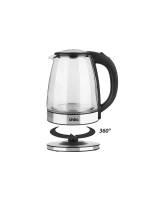 Sinbo Sk-8033 ( Cam & Ledli ) Kettle ( 1.8lt ) ( Gizli Rezistans & Kablosuz ) (360° Gövde ) 1500w*4