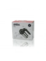 Sinbo Smx-2774 El Mikseri ( 2in1= Karışıtma & Çırpma Aparatı ) ( 5 Kademe Hız Ayarı )( Paslanmaz Çelik Gövde ) 200w*8