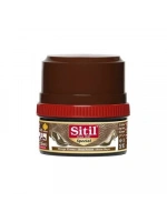 Sitil ( 175ml & Koyu Kahve ) Krem Ayakkabı Boyası*12x4