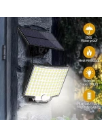 Solar Bahçe Aydınlatma Lambası 108 Led Lf-2501b