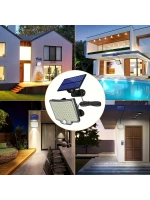 Solar Bahçe Aydınlatma Lambası 108 Led Lf-2501b