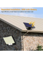 Solar Bahçe Aydınlatma Lambası 108 Led Lf-2501b