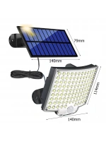 Solar Bahçe Aydınlatma Lambası 108 Led Lf-2501b